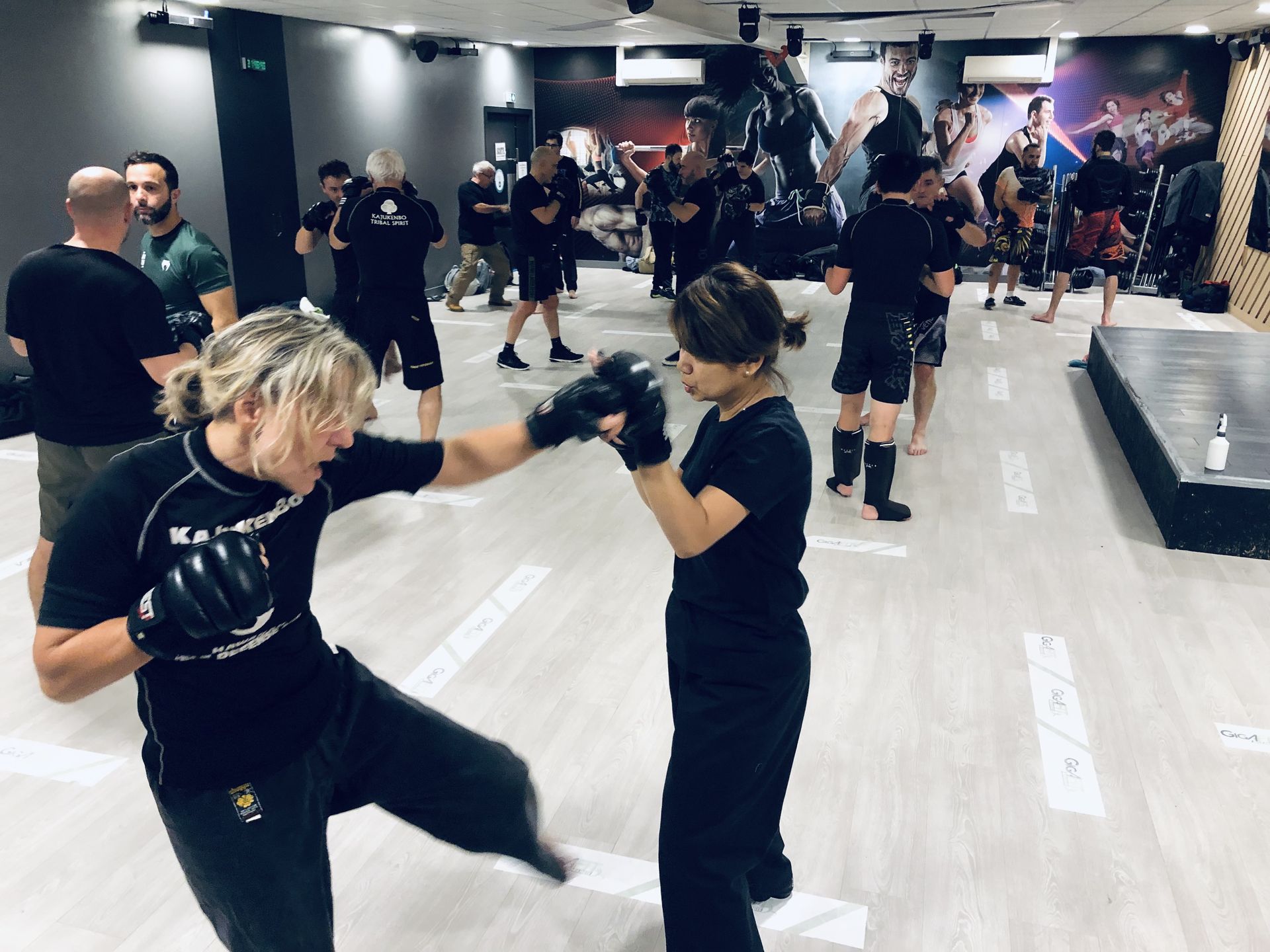 Kajukenbo boxing self defense