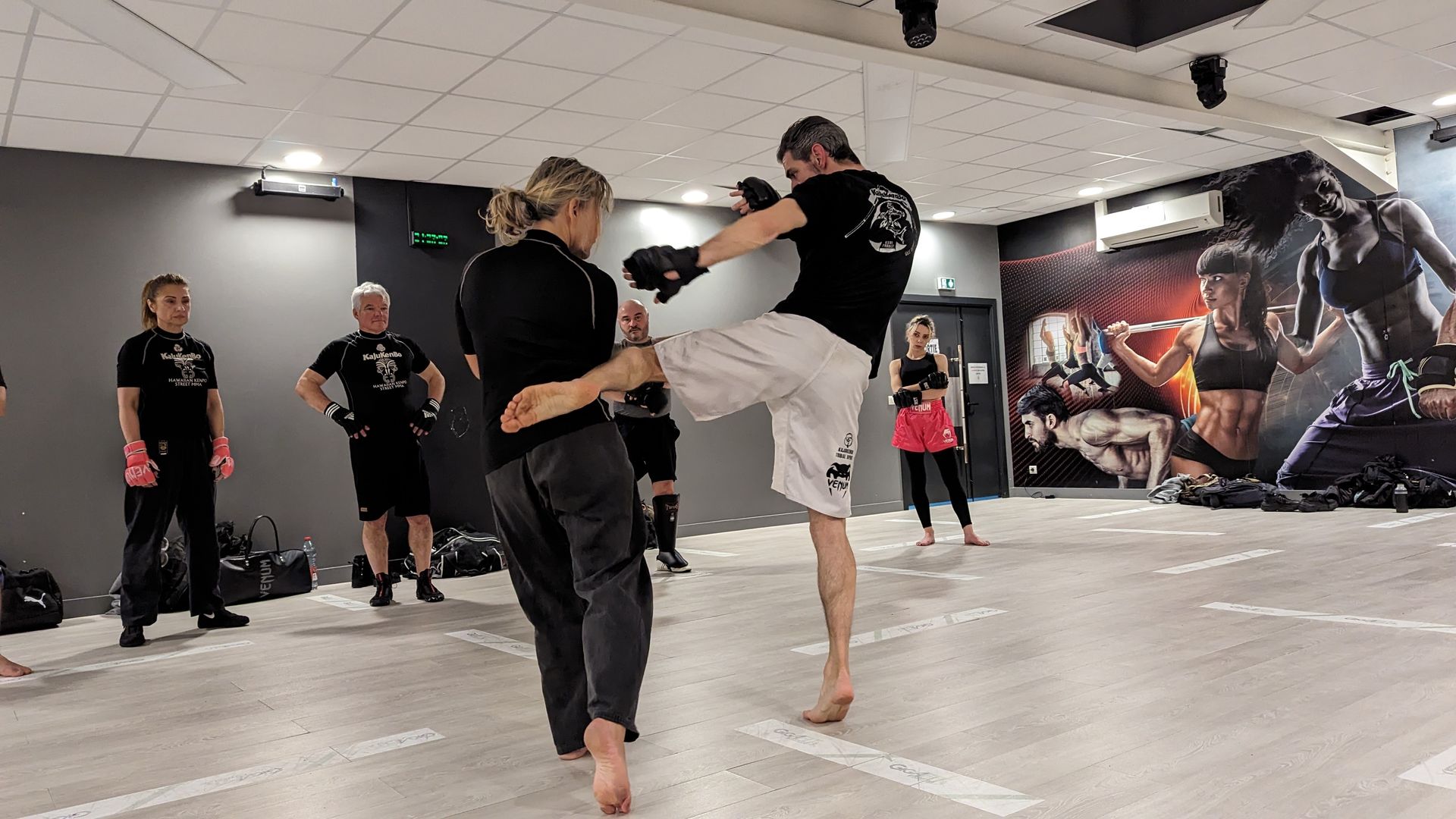 Kajukenbo boxing self defense