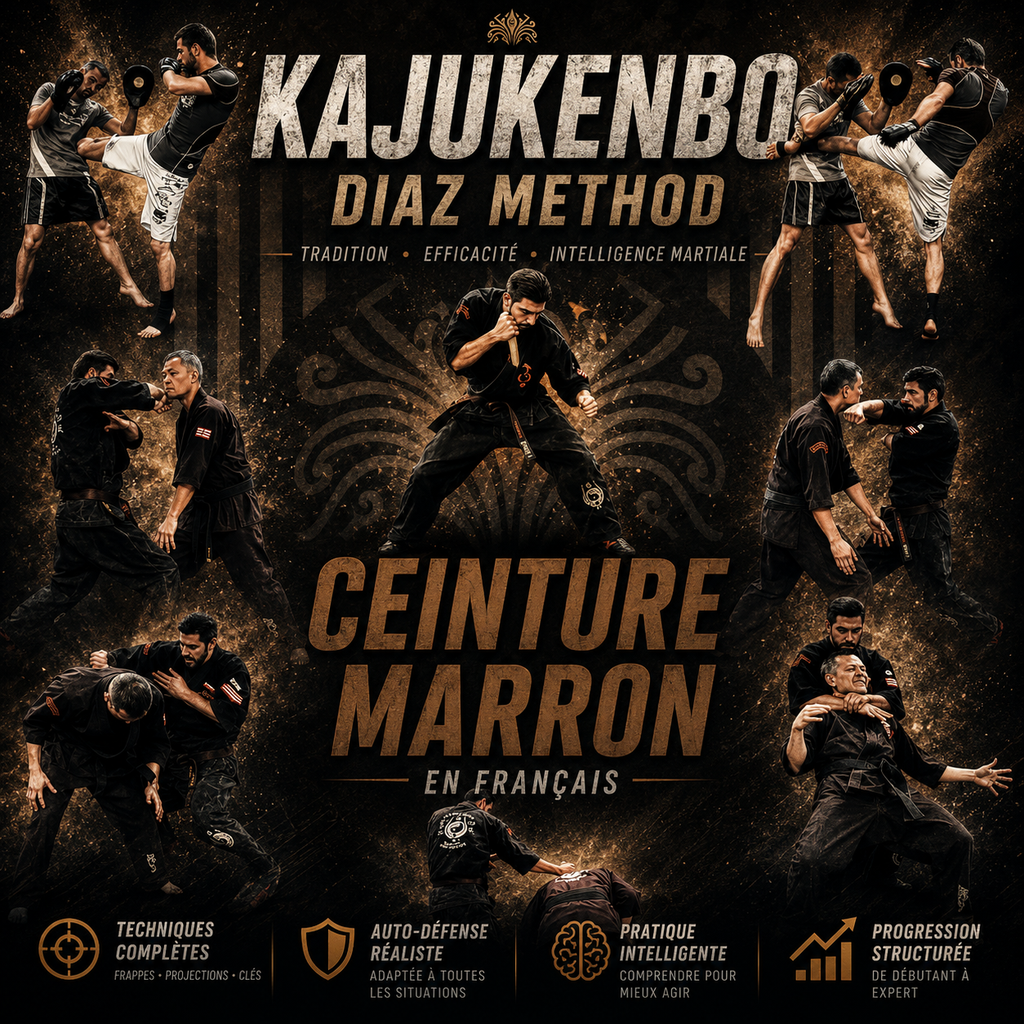 Cours de KajuKenBo - Ceinture  Marron